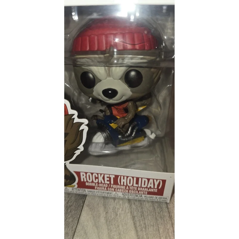 Holiday Rocket Funko Pop! #531 Marvel Vinyl Figure Brand New!